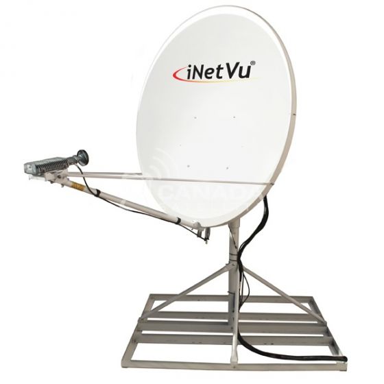 Système d'antenne VSAT motorisé fixe à bande iNetVu 120Ku